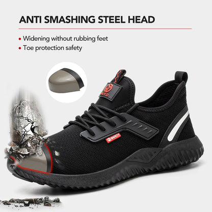 safetywear safetyshoe safetytrainers workboots workwear antipuncture slipresistant steeltoecap slipresistant waterproof